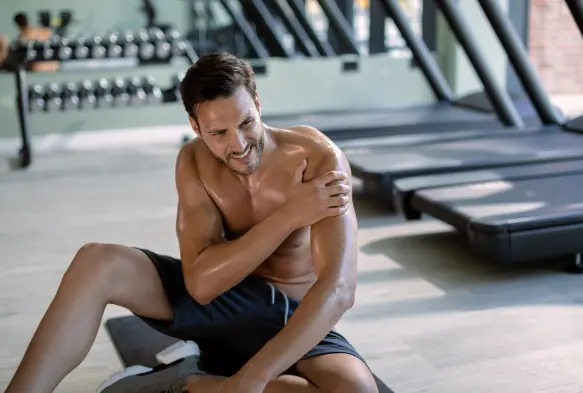 Athletic performance and muscle recovery in men