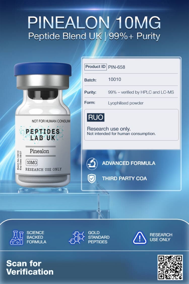 Pinealon 10mg Peptide UK | High Purity | Peptides Lab UK - Image 2